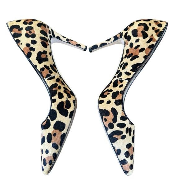 Vía Spiga Women's Leopard Print Pointed Toe Heel Size 10 - Picture 2 of 7